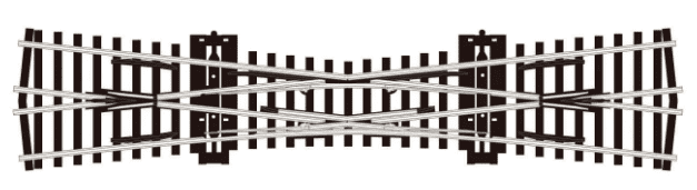 PECO STREAMLINE SL-80 Crossing, Single Slip