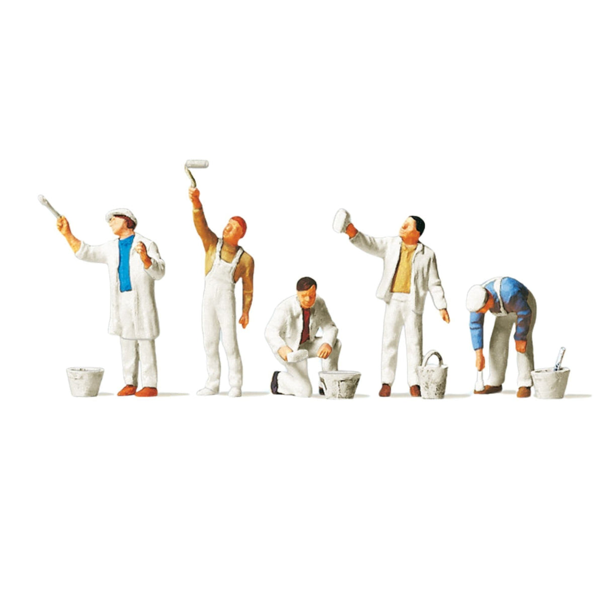 Preiser 10477 Decorators (Pack of 5) - OO/HO