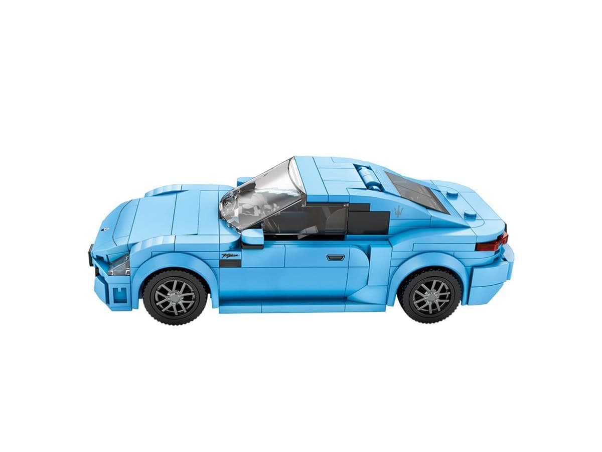 Reobrix Maserati Sky Blue Sports Car 384pc Construction Set 824