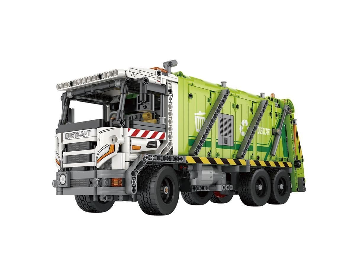 Reobrix RC Garbage Truck 1458pc Construction Set 22022