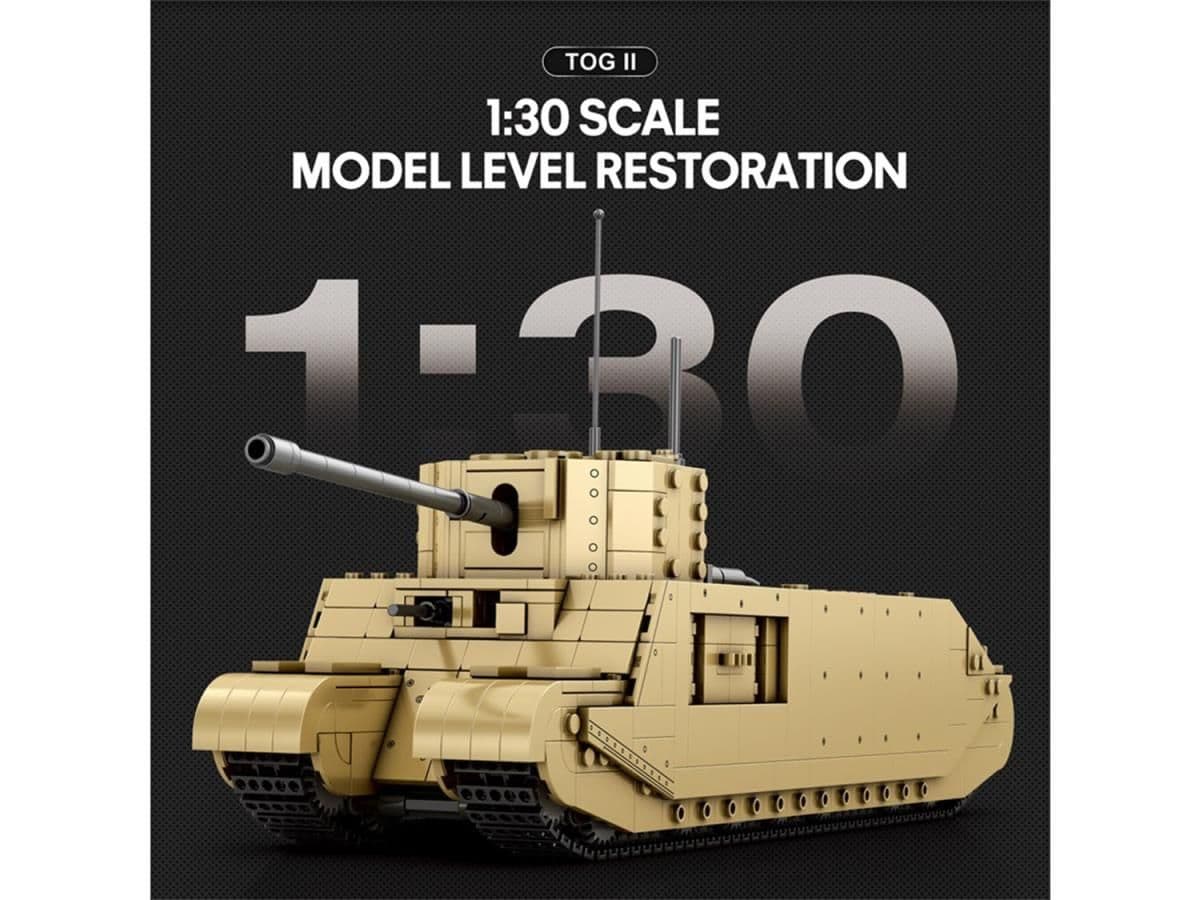 Reobrix World of Tanks TOG II 1427pc Construction Set 77032