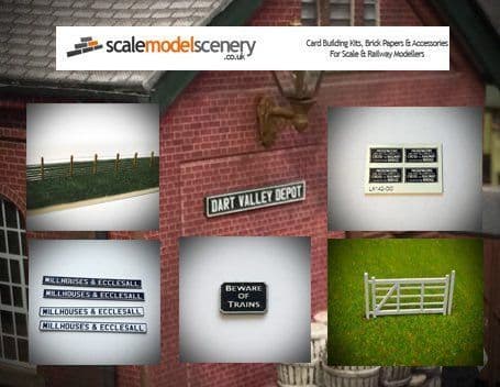 SMS-BP2 GWR/Heritage Railway Lineside Details Kit (OO/HO Scale)