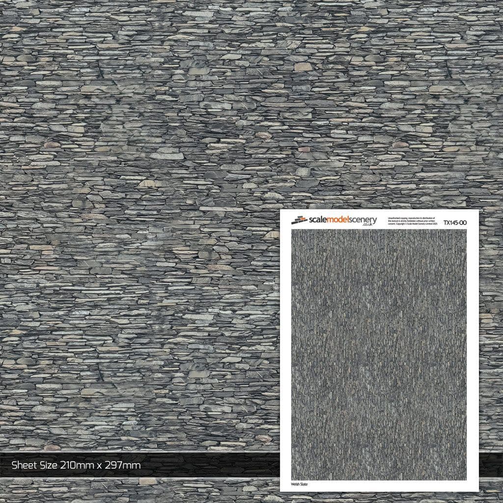 TX145-OO Welsh Slate (Pack of 5) - OO/4mm/1:76