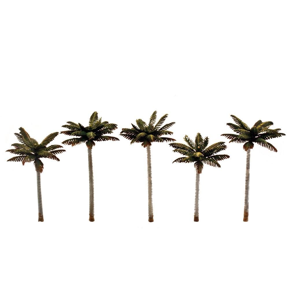 Woodland Scenics 3"-3¾" Classic Small Palm Trees (5/Pk) TR3597