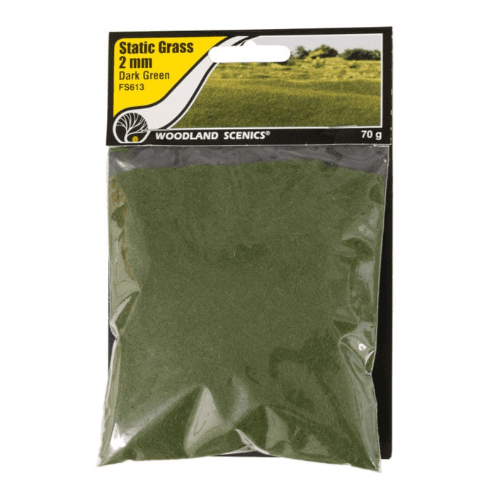 Woodland Scenics Dark Green Static Grass