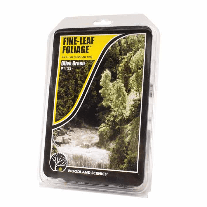Woodland Scenics F1133 Fine-Leaf Foliage Olive Green