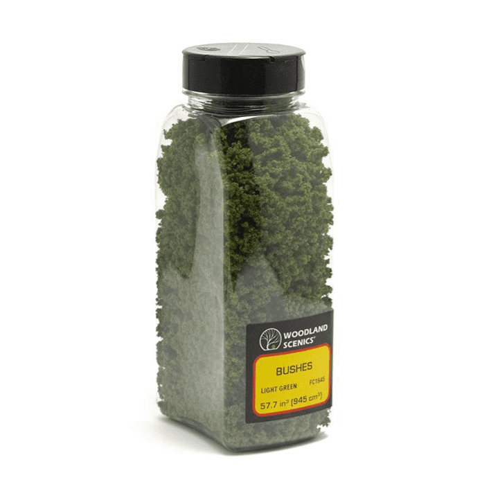 Woodland Scenics FC1645 Light Green Bushes Shaker