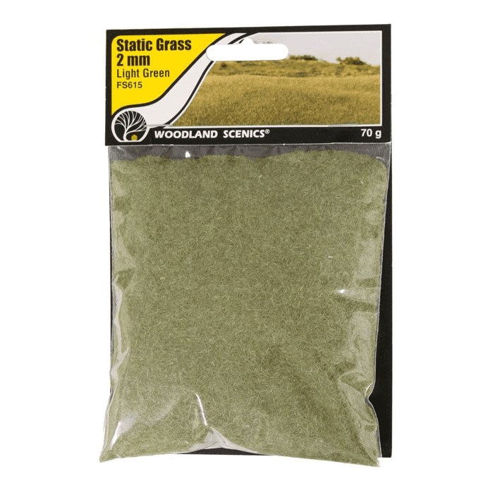 Woodland Scenics Light Green Static Grass