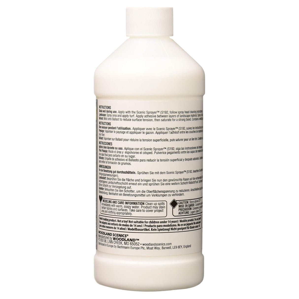 Woodland Scenics S191 Scenic Cement (16oz)