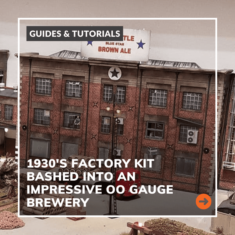 1930's Factory Kit Bashed Into An Impressive OO Gauge Brewery – Scale ...