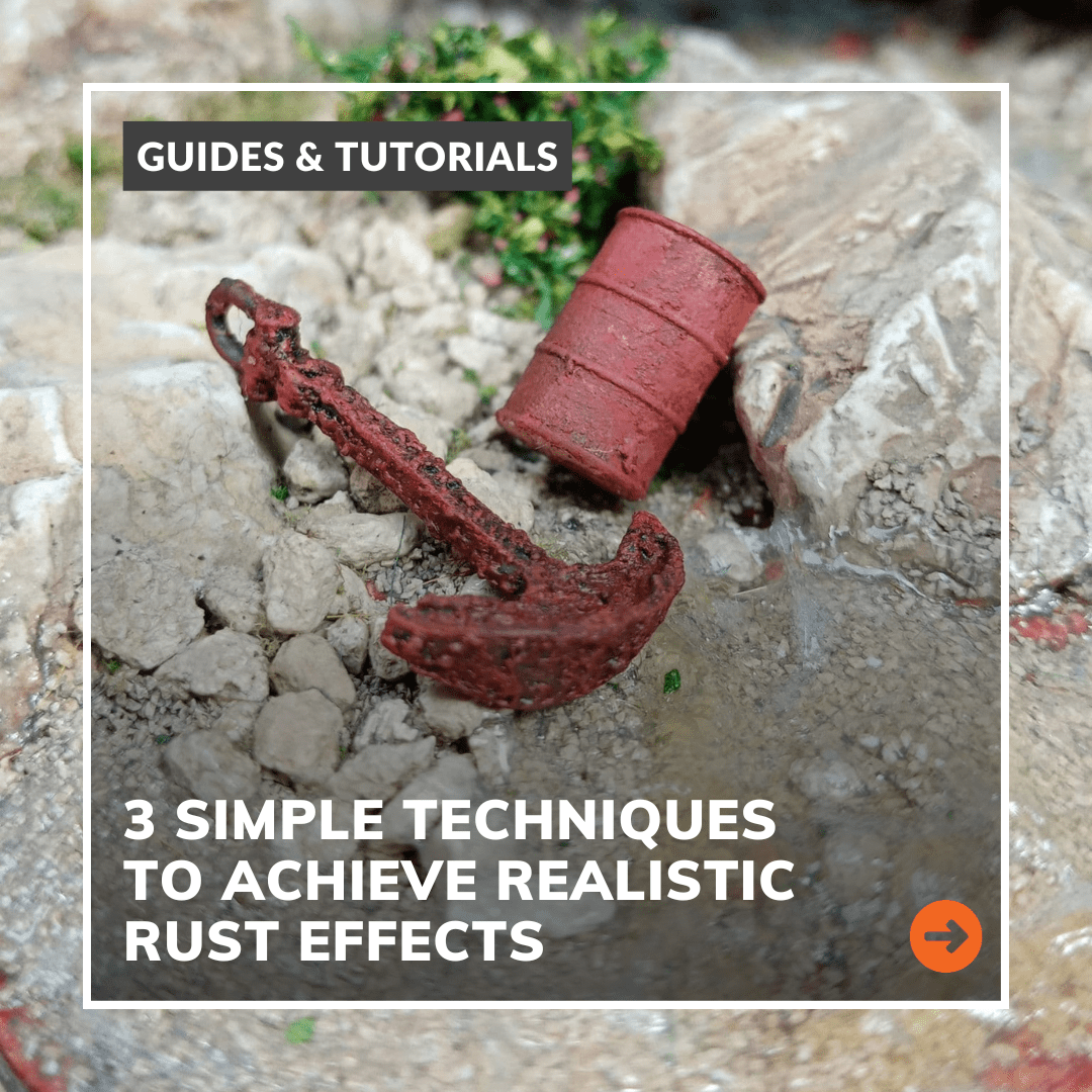 3 Simple Techniques to Achieve Realistic Rust Effects – Scale Model Scenery