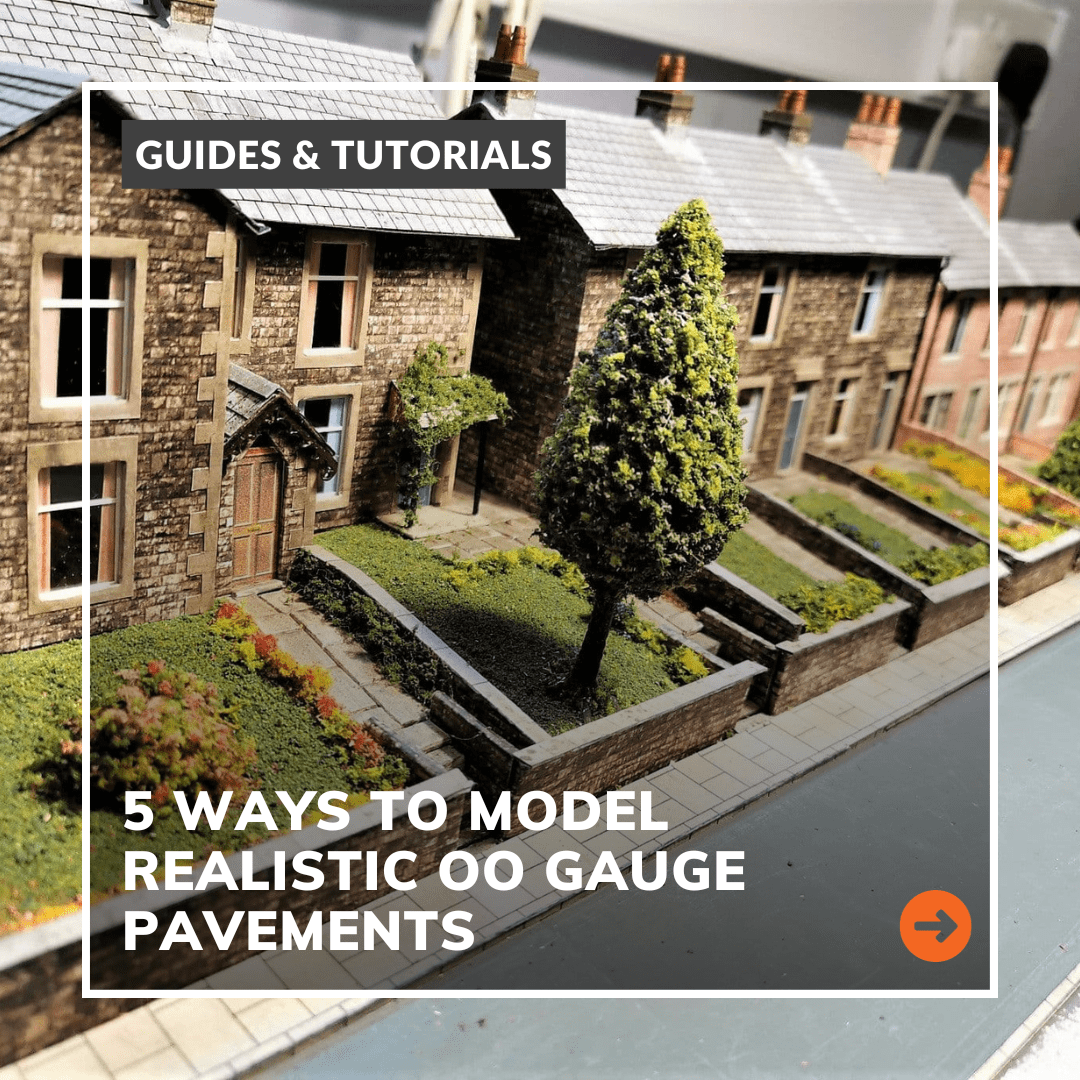 5 Ways To Model Realistic OO Gauge Pavements