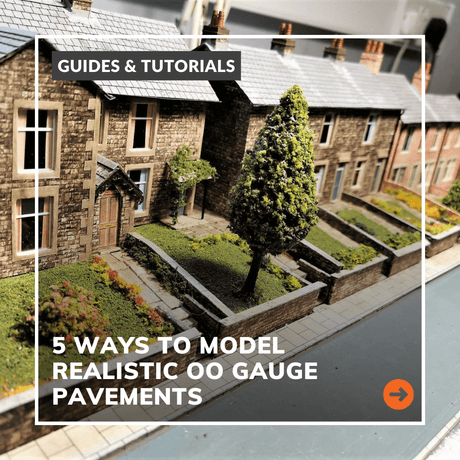 5 Ways To Model Realistic OO Gauge Pavements