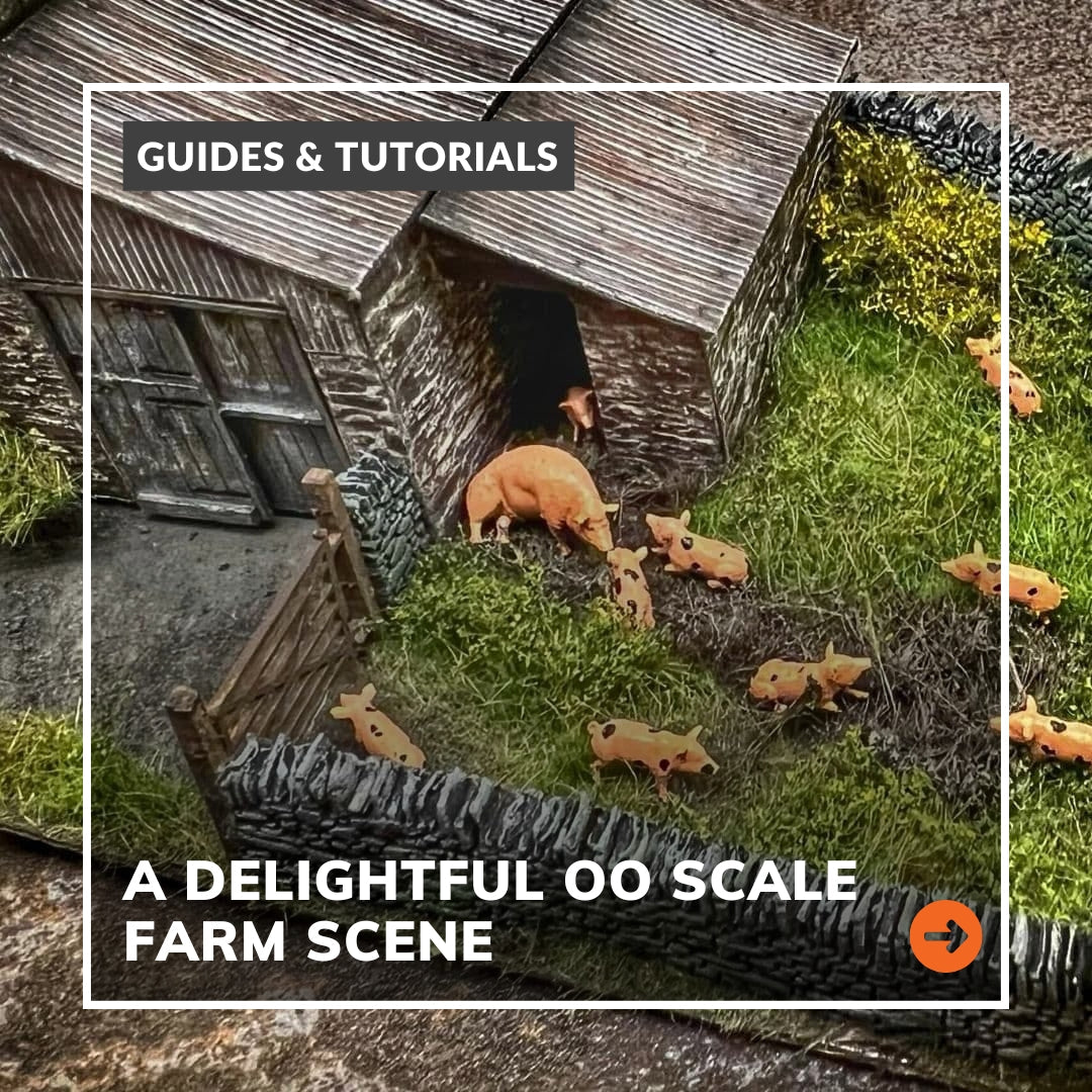 A Delightful OO Scale Farm Scene