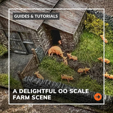 A Delightful OO Scale Farm Scene
