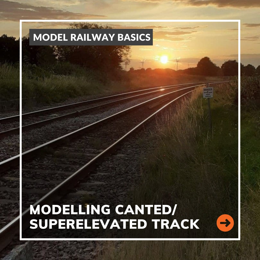 Modelling Canted/Superelevated Track