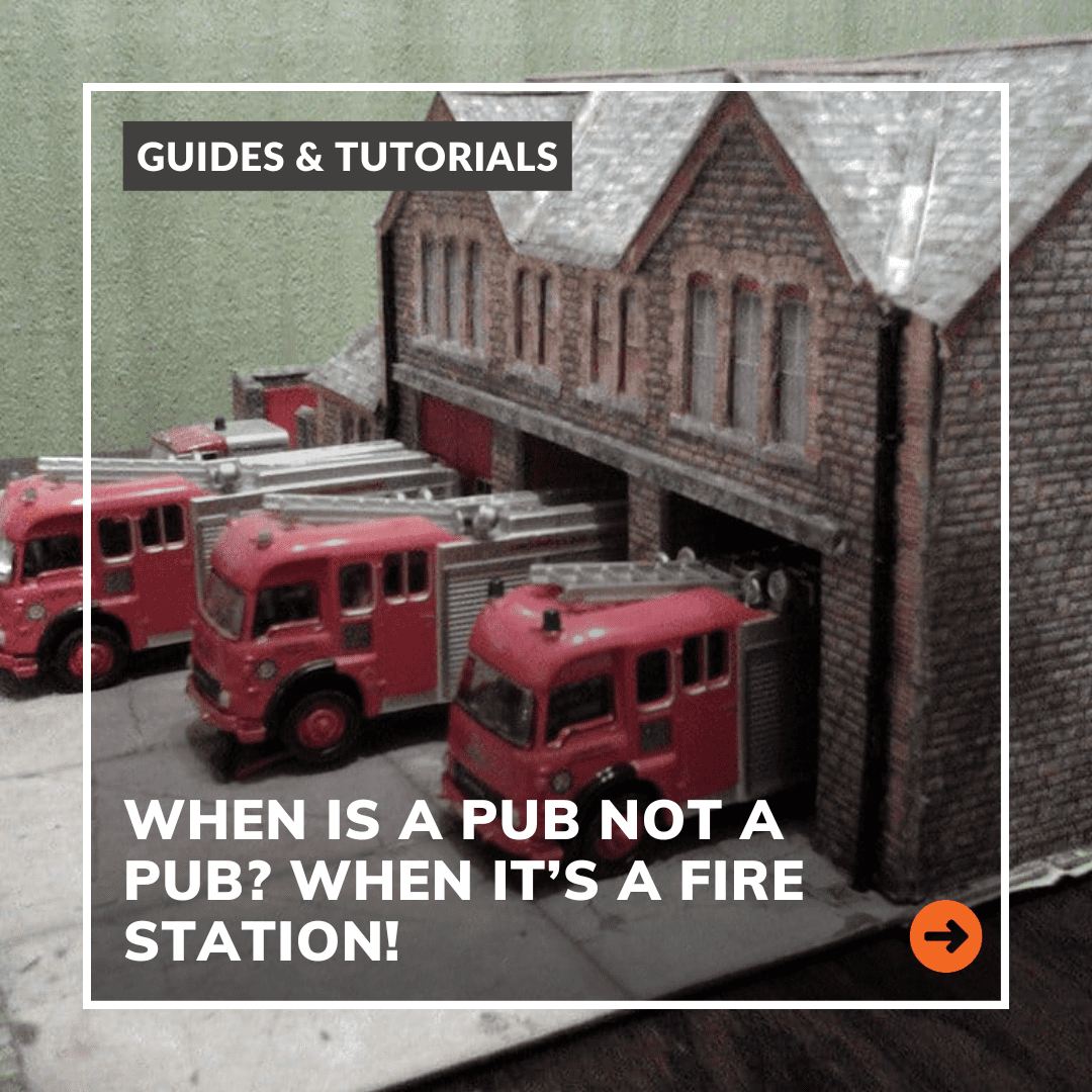 When is a pub not a pub? When it's a fire station!
