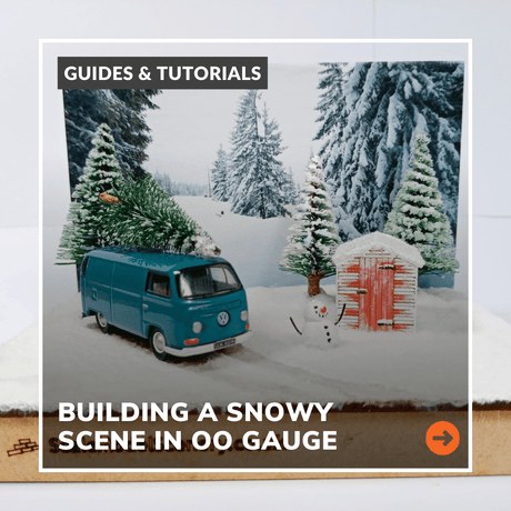 Building a Snowy Scene in 'OO' Gauge