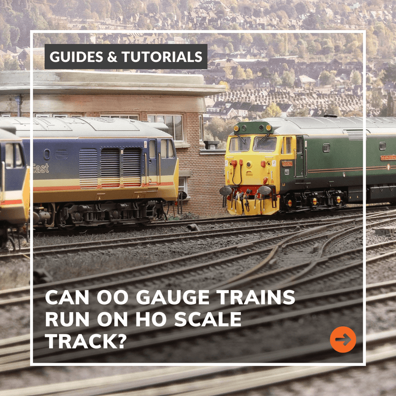 Can OO Gauge Trains Run On HO Scale Track? – Scale Model Scenery