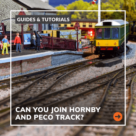 Can you join Hornby and Peco track?