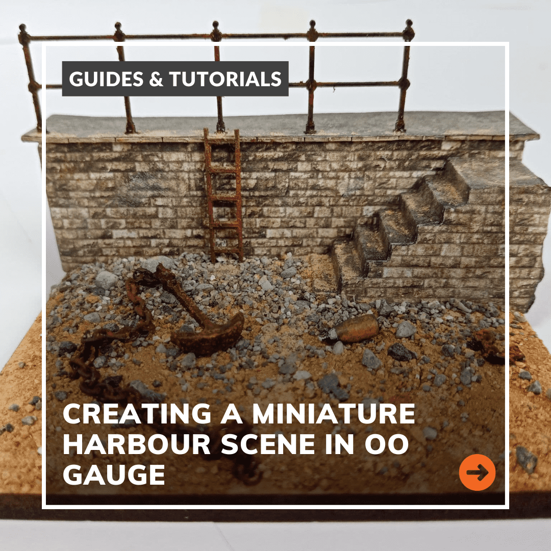 Creating a Miniature Harbour Scene in 'OO' Gauge