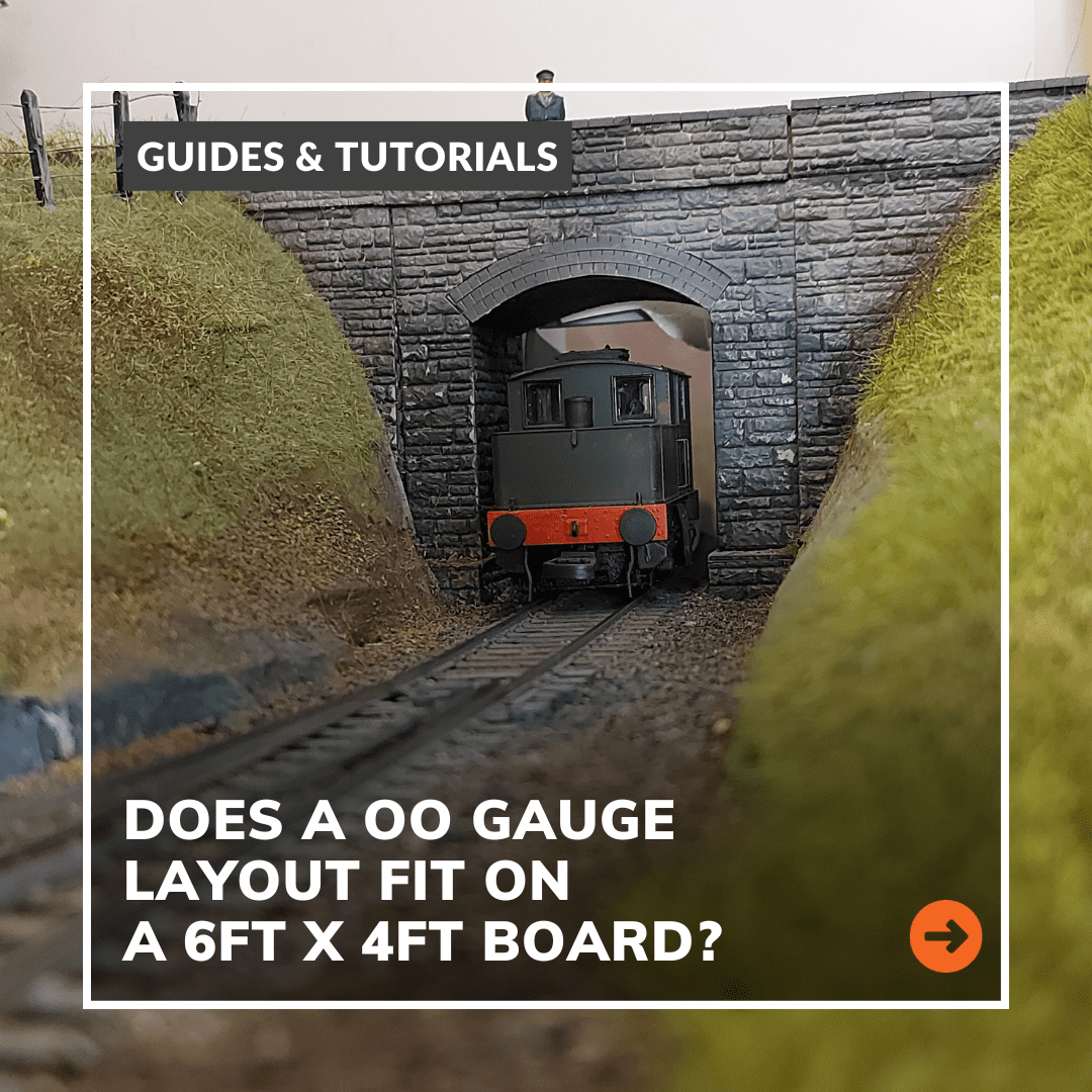 Does a OO gauge layout fit on a 6ft x 4ft board?