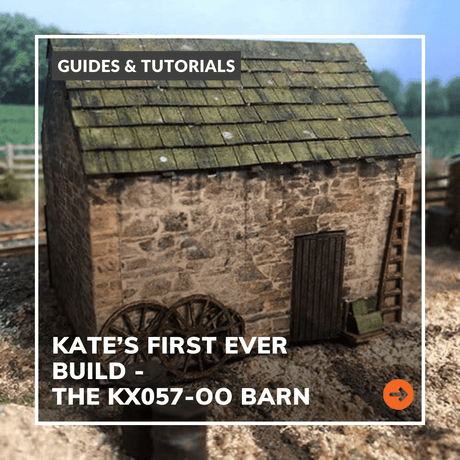 Kate’s first ever build: The KX057-OO Barn!