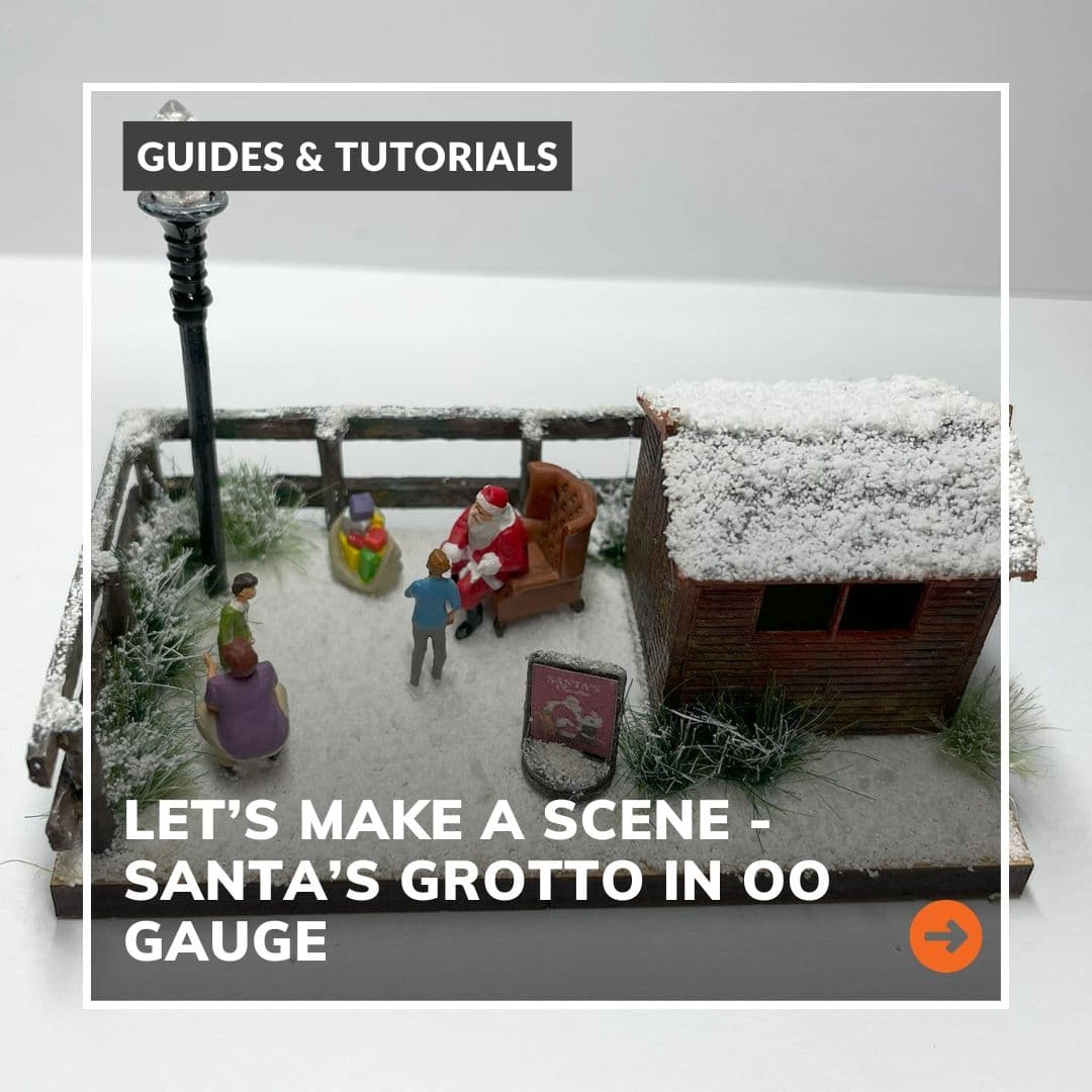 Building a Santa's Grotto Scene in OO Gauge