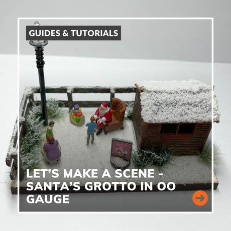 Building a Santa's Grotto Scene in OO Gauge