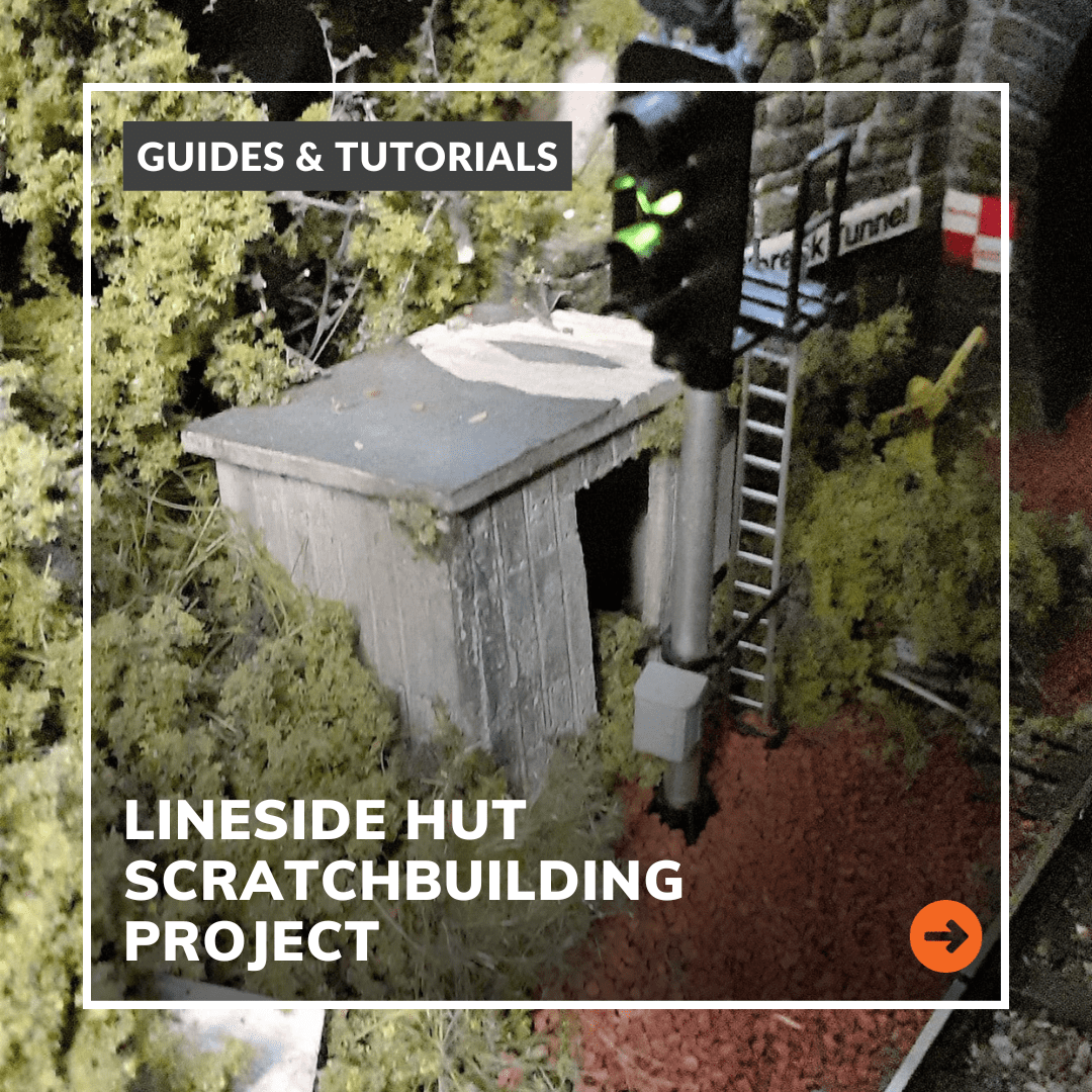 OO Gauge Lineside Hut Scratchbuilding Project