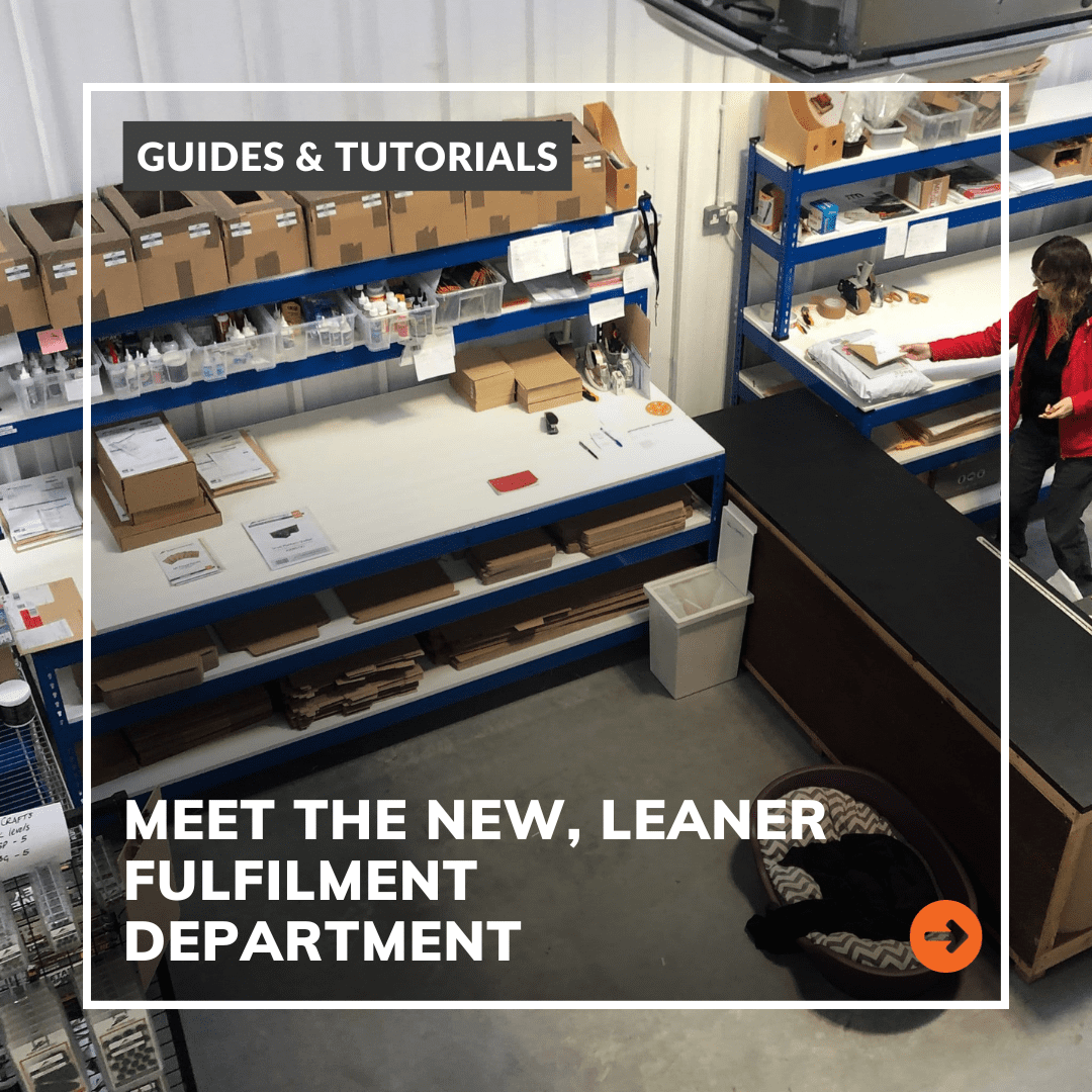 Meet The New,  Leaner Fulfilment Department