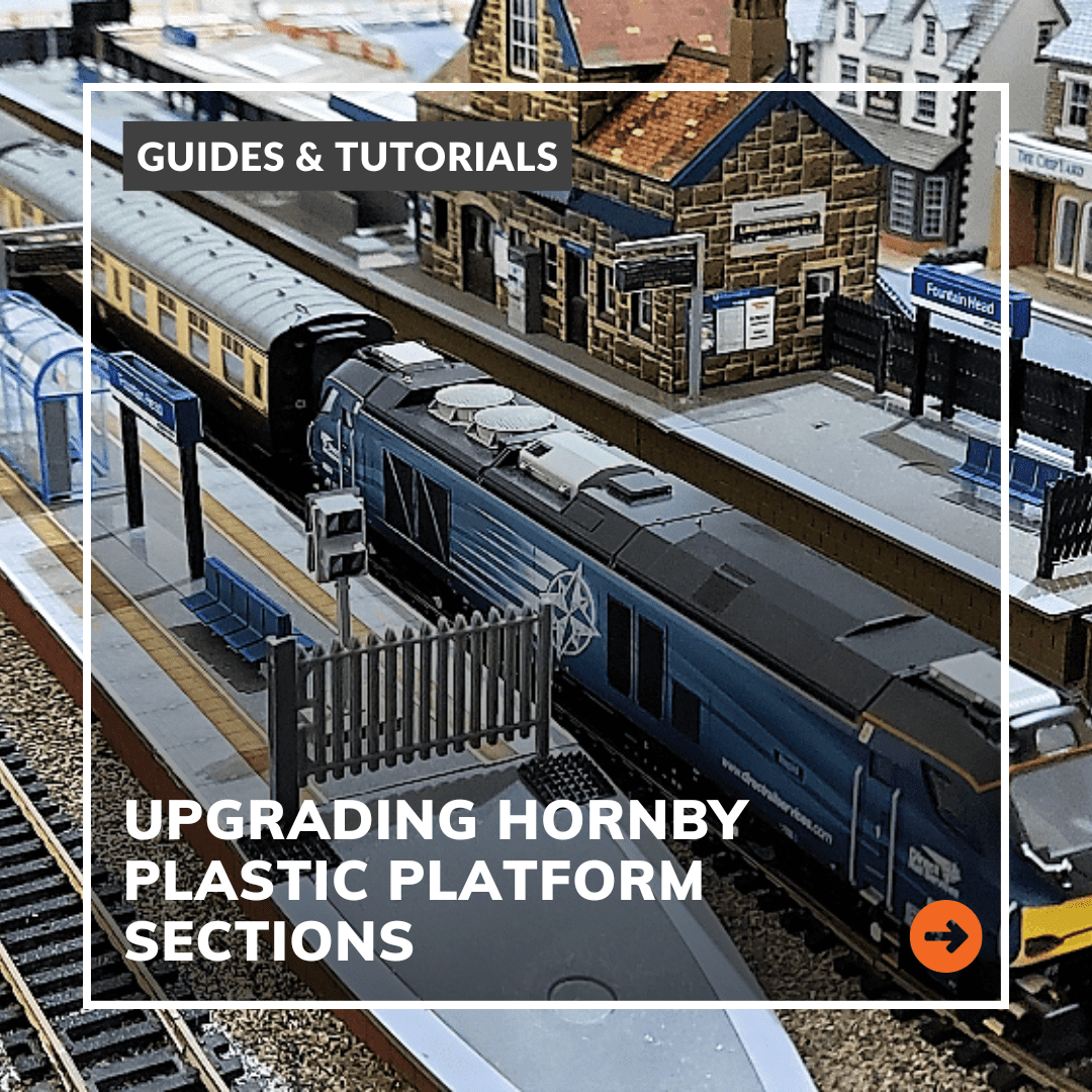Upgrading Hornby Plastic Platform Sections