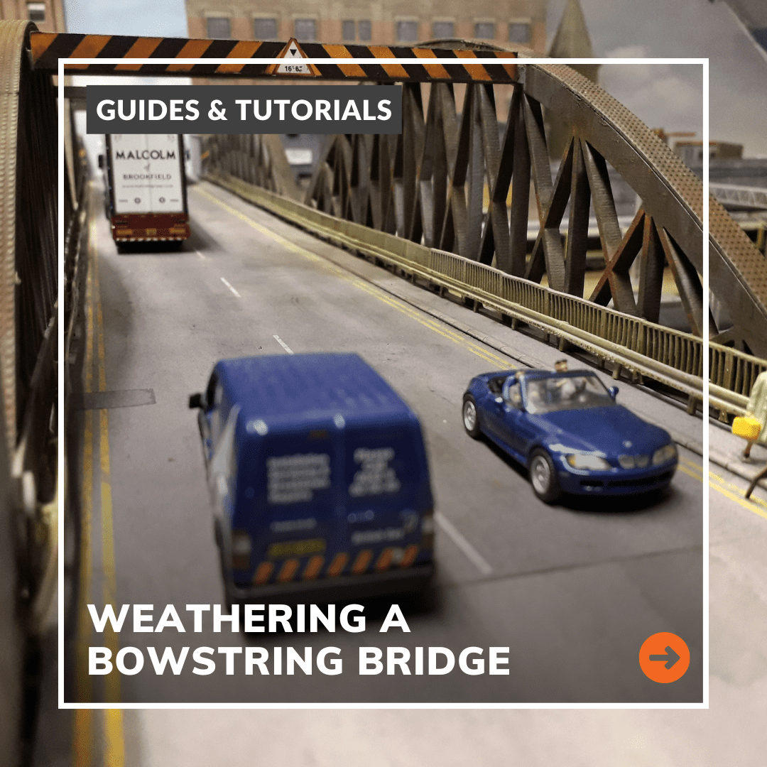 Weathering Scale Model Scenery Bowstring Bridges