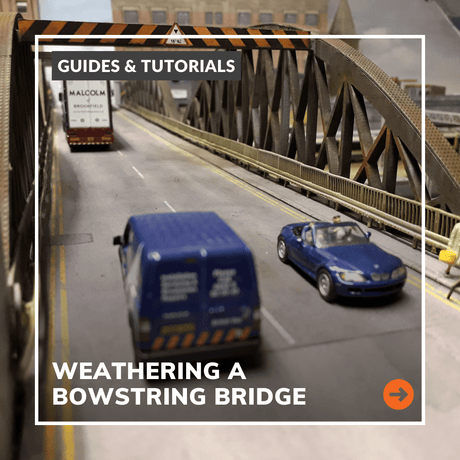 Weathering Scale Model Scenery Bowstring Bridges