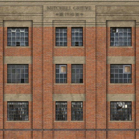 1930's Factory Backscene Elements - OO/4mm/1:76