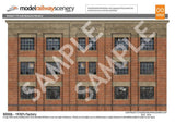 1930's Factory Backscene Elements - OO/4mm/1:76