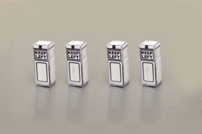 1950's Keep Left Bollards Non-Working (Pack Of 8) AX020-OO
