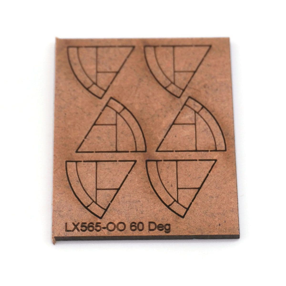 3ft Laser Cut MDF Pavement Sections - OO/4mm/1:76