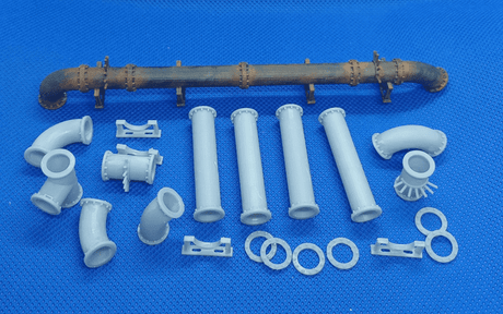 8mm Diameter Pipework Kit - OO/O