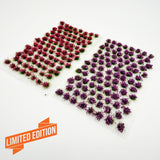 FB032 Pink & Purple Flower Tufts - Limited Edition (Pack of 190+) - OO/TT:120/O