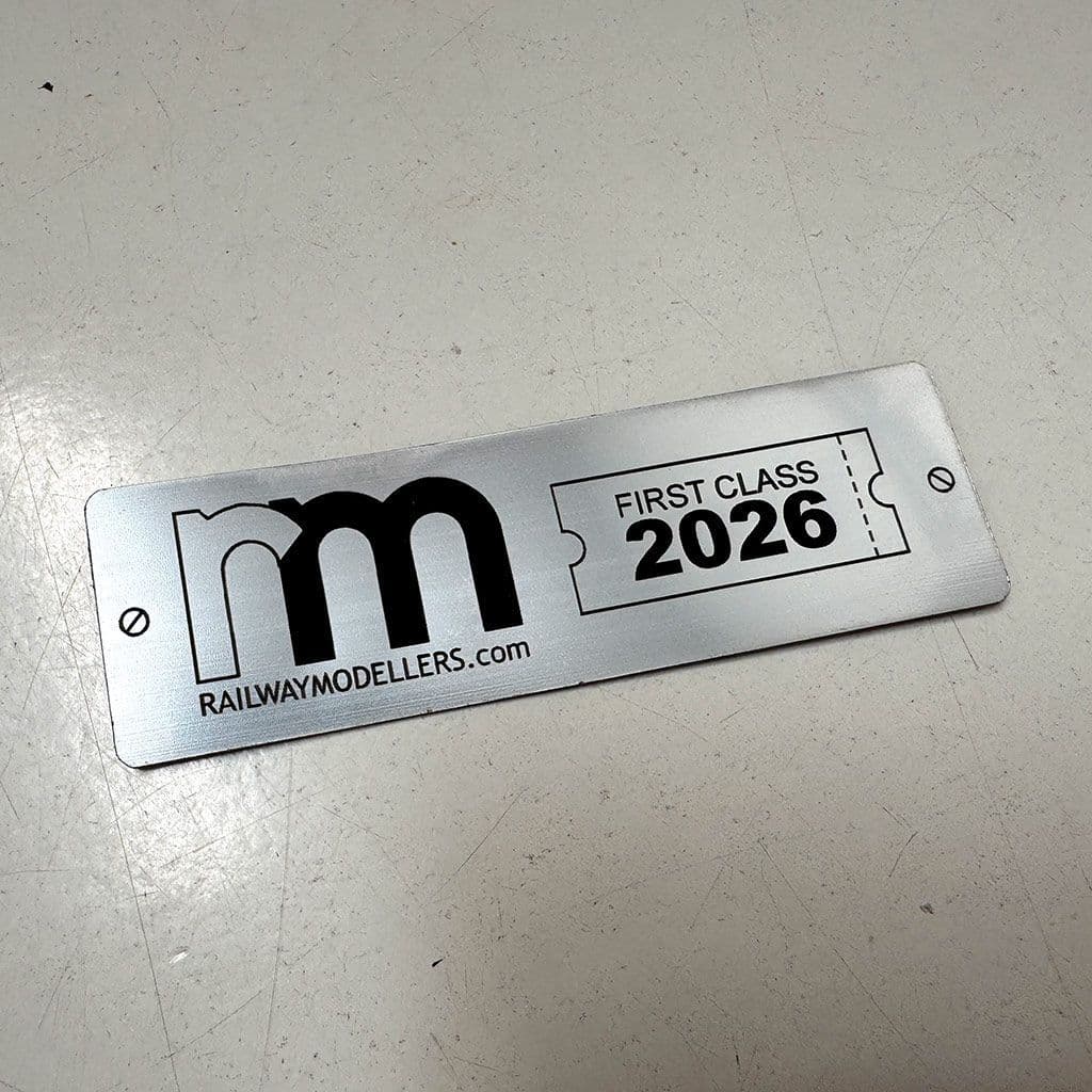 First Class Layout Plaque 2026