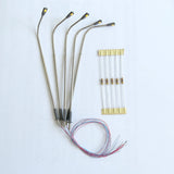 Modern Style LED Street Lamps - (Pack of 5) OO/1:76