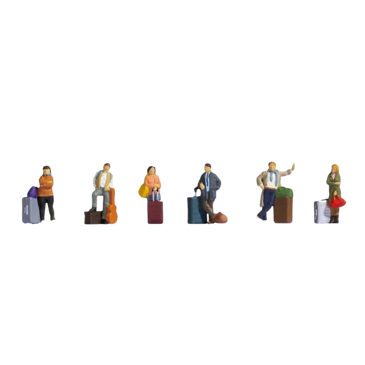 Noch 15217 Passengers With Luggage (Pack of 6) - OO/HO