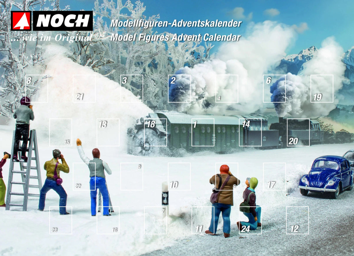 Noch 36998 Figures Advent Calendar - N Gauge