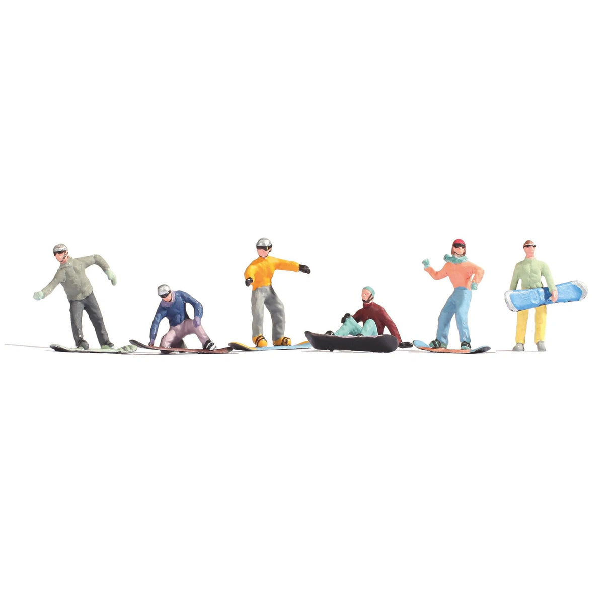 Noch 15826 Snowboarders (Pack of 6) - OO/HO