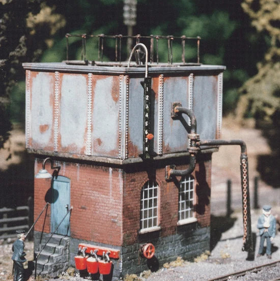 Ratio OO/HO 506 Square Water Tower Plastic Model Kit