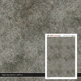 TX026-120 Cobblestones Texture Paper (Pack of 5) - TT:120