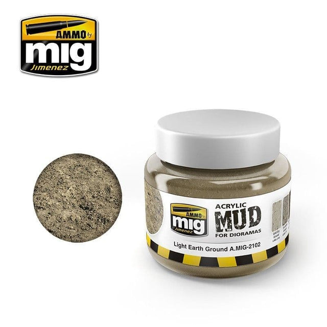 AMMO Light Earth Ground Acrylic Mud by Mig Jimenez