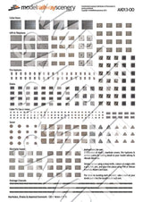 AX013-OO Manholes, Drains & Ironwork OO/4mm/1:76