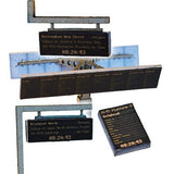AX014-OO Next Train Indicators/Displays & Platform Clocks OO/4mm/1:76